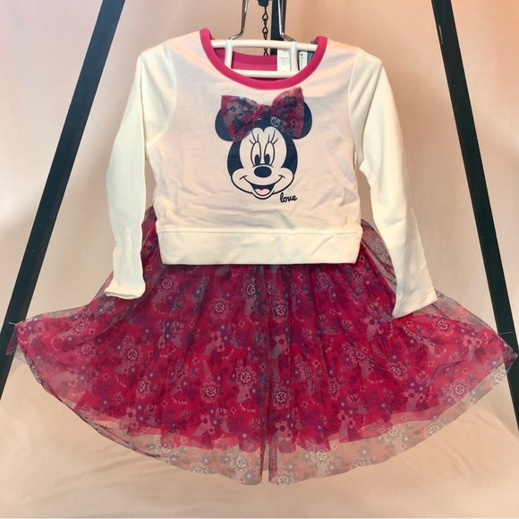 Disney Minnie Mouse Girls' Tutu Dress - Picture 8 of 13